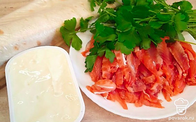 Подготовьте все ингредиенты.