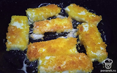 Обжарьте с двух сторон.