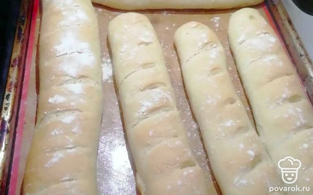 Домашний багет — Рецепт с фото