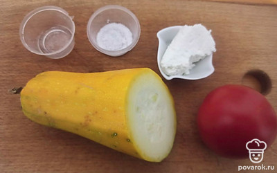 Подготовьте все ингредиенты.