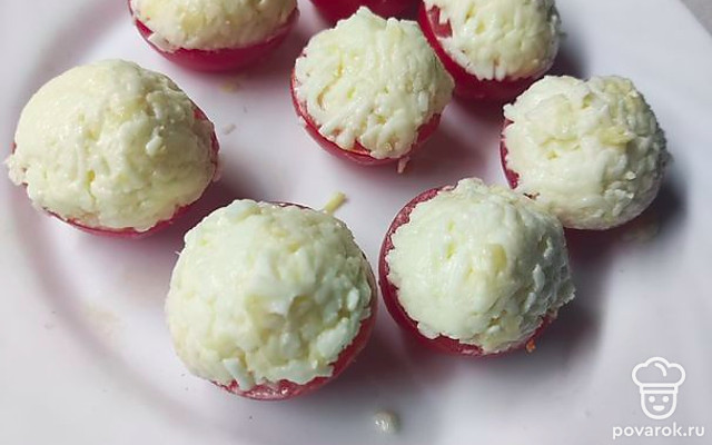 Пикантные помидорки на закуску — Рецепт с фото