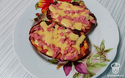 Гренки на завтрак готовы. Приятного аппетита! 