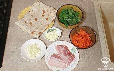 Подготовьте все ингредиенты.