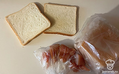 Подготовьте все ингредиенты.