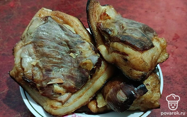 Копченое сало — Рецепт с фото