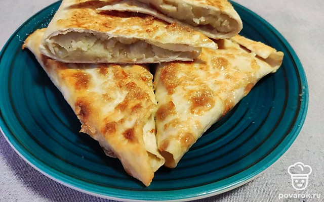 Пирожки из лаваша с картошкой — Рецепт с фото