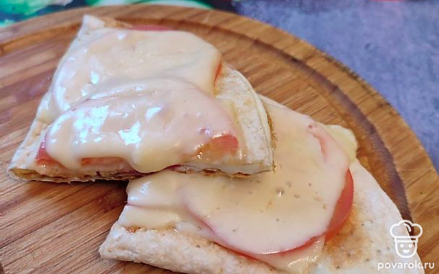 Лаваш с яйцом — Рецепт с фото