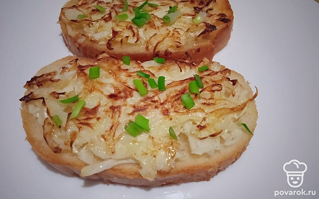 Ленивые пирожки с капустой «К завтраку» — Рецепт с фото