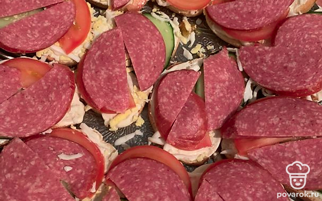 Бутерброды «Из детства» — Рецепт с фото