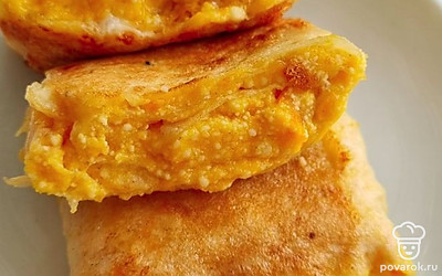 Выложить на блюдо и подать на завтрак или перекус.