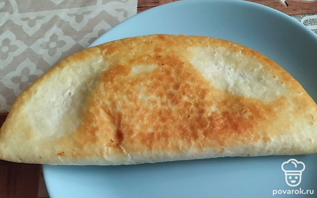 Тортилья с капустой и яйцом — Рецепт с фото