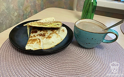 Можно подавать с зеленью.