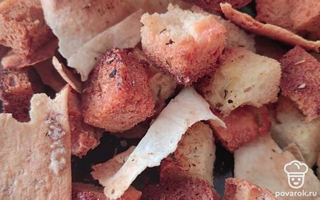 Домашние сухари с чипсами — Рецепт с фото