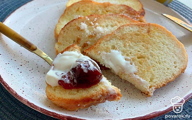 Гренки из детства — Рецепт с фото