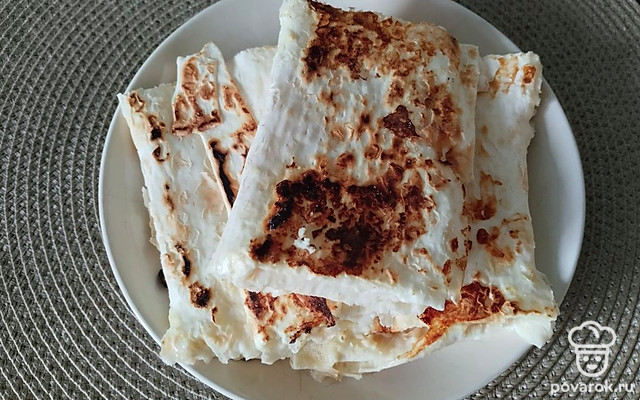 Лаваш с начинкой — Рецепт с фото