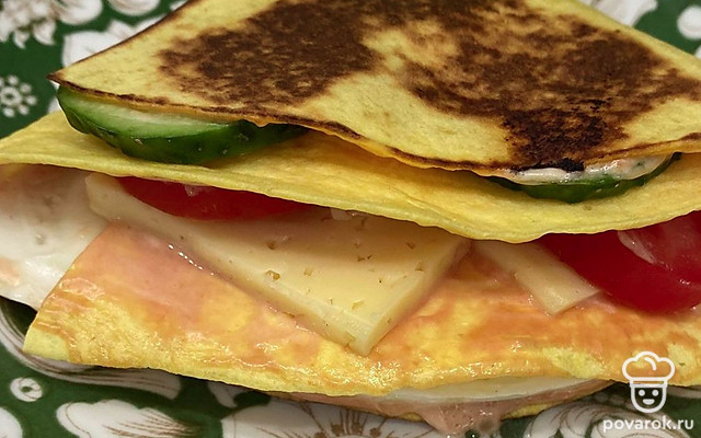 Тортилья на завтрак — Рецепт с фото
