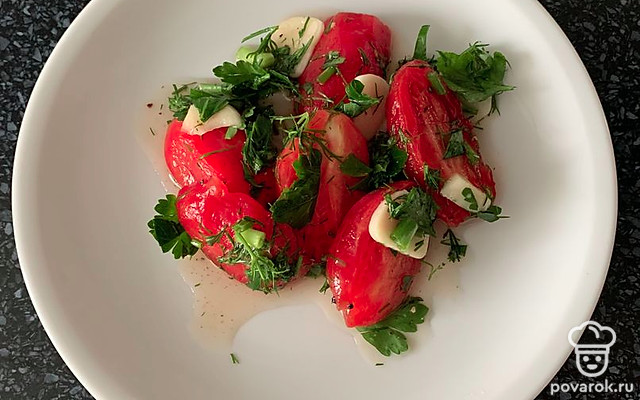 Соленые помидоры с медом — Рецепт с фото