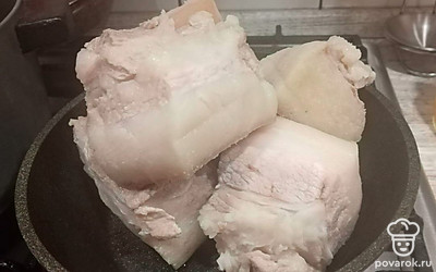 Сало вынуть и охладить.