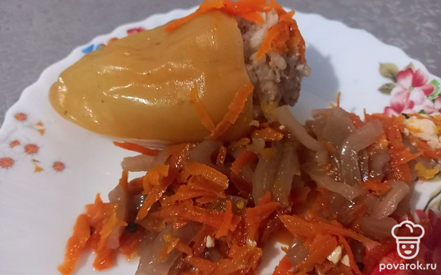 Фаршированный перец для посиделок — Рецепт с фото