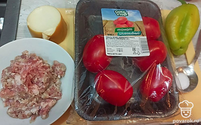 Подготовим все ингредиенты.