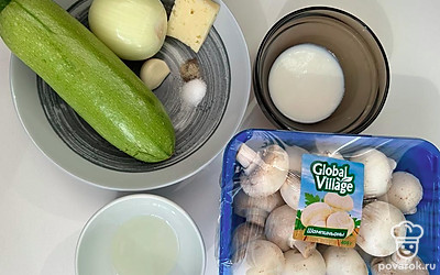 Подготовим все ингредиенты.