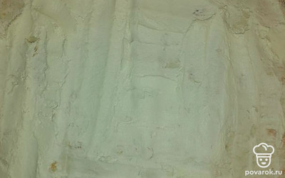 Сыр равномерно распределить по лавашу. 