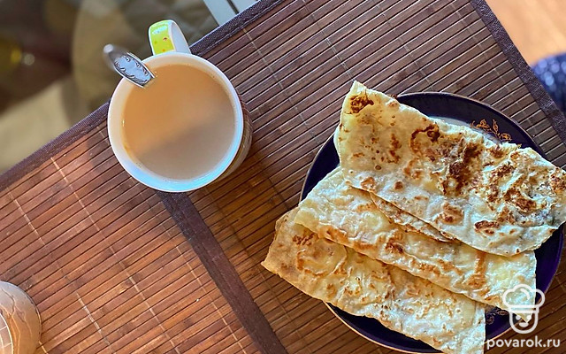 Ленивый хачапури на скорую руку — Рецепт с фото