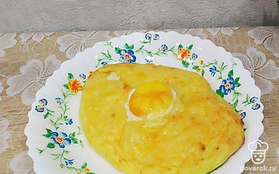 ПП-хачапури с творогом и рисовой мукой — Рецепт с фото