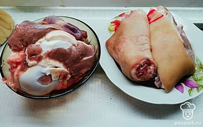 Мясо хорошо вымыть.