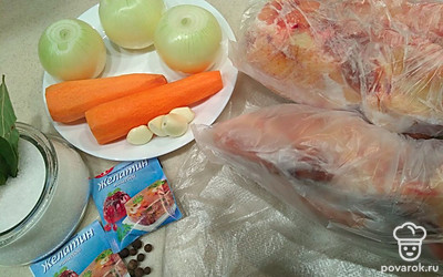 Подготовьте все ингредиенты.