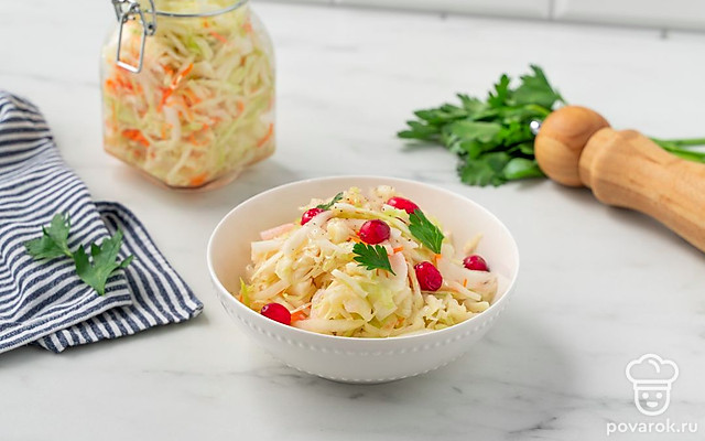 Квашеная капуста «Пикантная» — Рецепт с фото