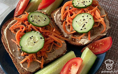 Бутерброды они же брускетт