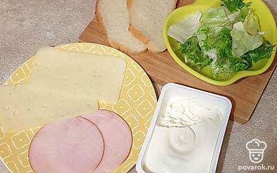 Подготовьте все ингредиенты.