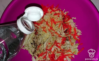 И немного уксуса. 