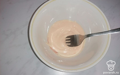 Все хорошо перемешиваем. 