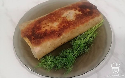 Подавать порционно, украсив веточкой укропа. 