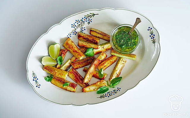Кабачки с чимичурри — Рецепт с фото