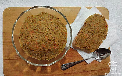 Насыщенный грибной паштет из опят с чесноком и овощами — Рецепт с фото