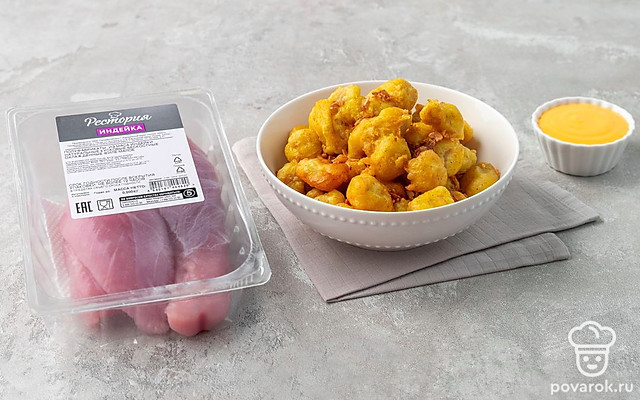 Попкорн из индейки — Рецепт с фото