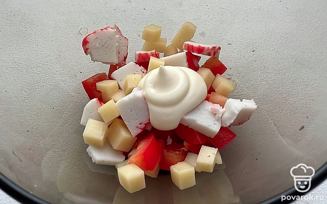 Салат «Вкусная фантазия» — Рецепт с фото