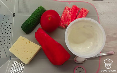 Подготовим все ингредиенты.