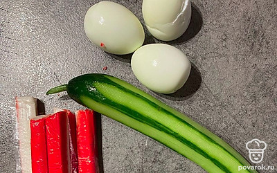 Подготовьте все необходимые ингредиенты.