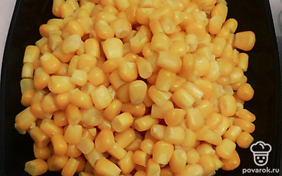 Подготовить кукурузу.