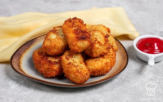 Крокеты в панировке — Рецепт с фото