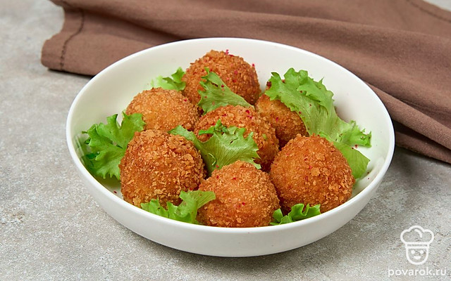 Крокеты с пармезаном — Рецепт с фото