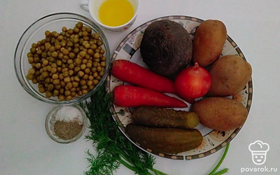 Подготовьте все необходимые ингредиенты для приготовления блюда.