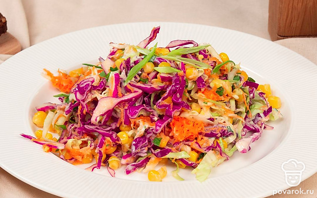 Салат коул слоу — Рецепт с фото