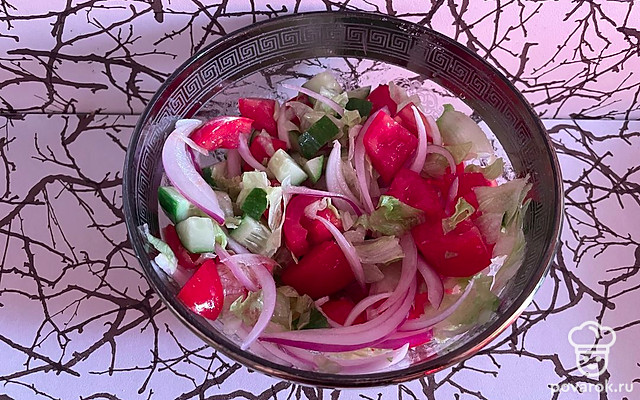 Овощной салат «Польза» — Рецепт с фото