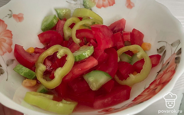 Салат «Июльское чудо» — Рецепт с фото