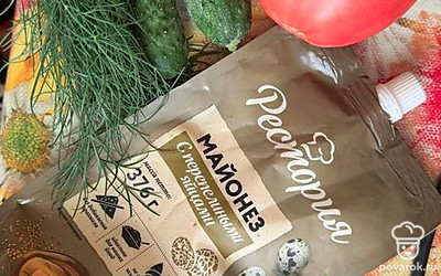 Вымоем овощи.